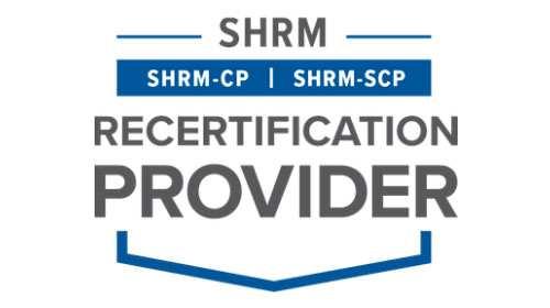 SHRM Recertification Provider logo.