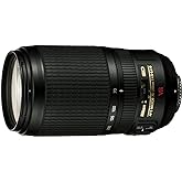 Nikon 70-300 mm f/4, 5.6G Auto Focus Zoom Lens for Nikon DSLR Cameras, Refurbished Black