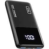 INIU Power Bank, Slimmest Fast Charging Powerbank klein Aber Stark 10000mAh USB C Input&Output, PD3.0 QC4.0 Externe Handyakku