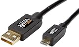 Amazonベーシック USB2.0ケーブル 1.8m (タイプAオス- マイクロタイプBオス)