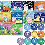 CD10枚付「ペッパピッグCD付き英語絵本」10冊セット　peppa pig book and cd collection 10 books cds