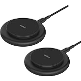 Belkin Magnetic Wireless Charging Pad 15W - MagSafe-Compatible Qi2-Certified Wireless Charging Station, iPhone Charger for Ap