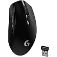 Logitech G305 LIGHTSPEED Wireless Gaming Mouse, Hero 12K Sensor, 12,000 DPI, Lightweight, 6 Programmable Buttons, 250h Batter