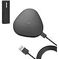 Rounkin Wireless Charger Compatible with Sonos Roam Gen 2nd/1st, Magnetic Charging Base, Power up Charging Dock for Portable 