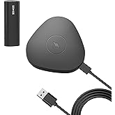 Rounkin Wireless Charger Compatible with Sonos Roam Gen 2nd/1st, Magnetic Charging Base, Power up Charging Dock for Portable 