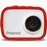 Polaroid Sport Action Camera 720p 12.1mp, Waterproof Camcorder Video Camera with Built in rechargeable Battery and Mounting A