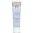 First Aid Beauty - Pure Skin Face Cleanser, Effectively Removes Makeup, Dirt, and Impurities, Gentle Cleanser Leaves Skin Sof