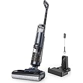 JONR ED12 PRO Cordless Wet Dry Vacuum Cleaner, Vacuum Mop All-in-One with Hot Air Drying Self-Cleaning, Double-Sided Edge Cle