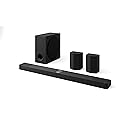 LG S95TR 9.1.5-Channel OLED evo TV Matching Soundbar with Rear Surround Speakers, Dolby Atmos, Wow Orchestra, WOWCAST Built-i