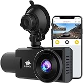 Dash Cam, Z3Pro Dash Cam Front and Inside, 2K+1080P Front and Inside Dual Dash Cam, Car Camera, IR Night Vision, Parking Mode