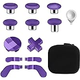 Accessories for Xbox One Elite Series 2 Controller(Model 1797), Metal Thumbsticks Paddles Joysticks Replacement Parts Kits Co