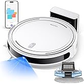 Vyzzle Robot Vacuum and Mop - 5000Pa Strong Suction Robot Vacuum, 3 in 1 Lidar Navigation Robot Vacuum Cleaner with Self-Char