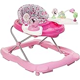 Disney Baby Minnie Mouse Music and Lights Baby Walker with Activity Tray (Garden Delight)