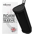 Heavy Duty Protective Silicone Carrying Case for Sonos Roam 2 | Black | Now Includes Bluetooth Button for Roam2 | Protect You