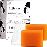 Kojie San Skin Brightening Soap - Original Kojic Acid Soap that Reduces Dark Spots, Hyperpigmentation, & Scars with Coconut &