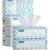 Winner Soft Face Towels - 100% USA Cotton Dry Wipes, 600 Count Unscented Cotton Tissues for Sensitive Skin, OEKO-TEX Certifie