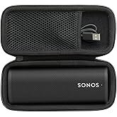 khanka Hard Travel Case Replacement for Sonos Roam 2 / Sonos Roam Portable Smart Bluetooth Speaker