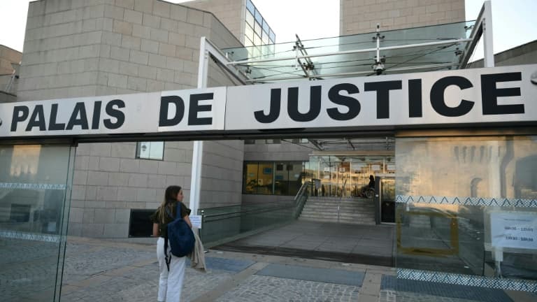 Le palais de justice à Avignon, le 2 septembre 2024