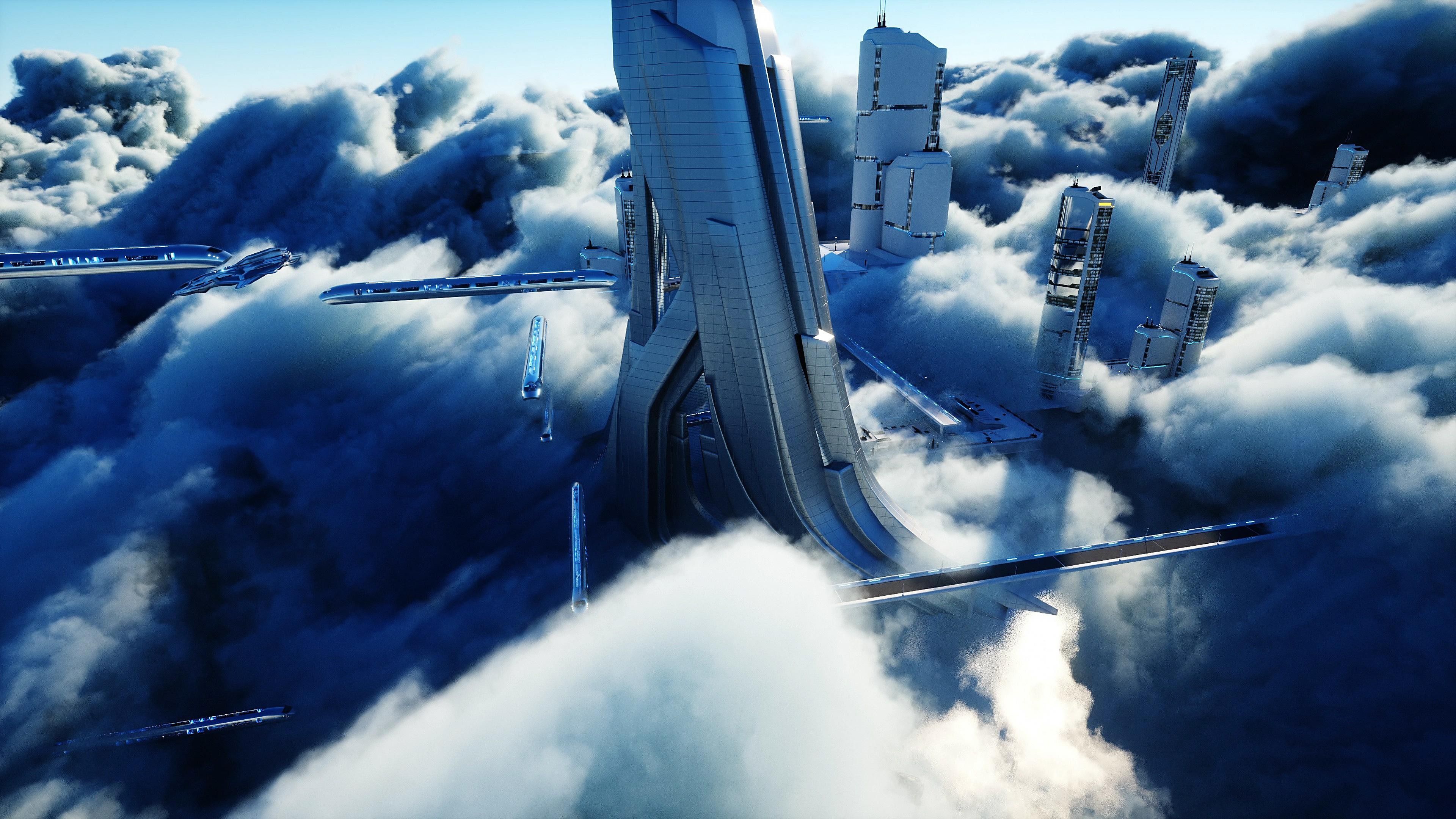 Cloud Architecture SciFi 16z9