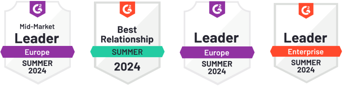 G2 Badges - Personio Winner - Summer 2024