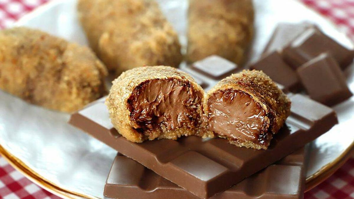 Croquetas de chocolate: una receta sencilla y sorprenderte para chuparse los dedos