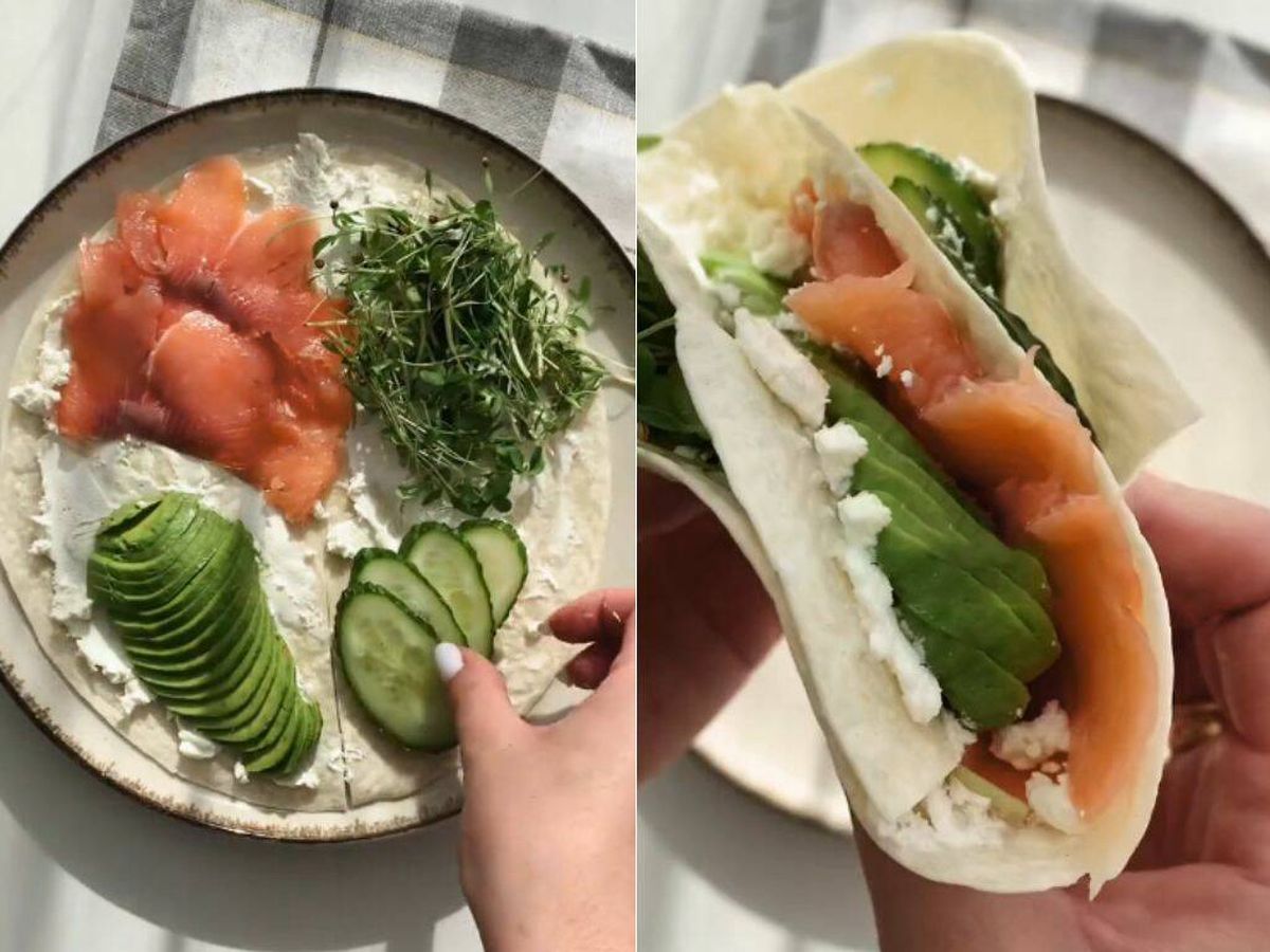 Foto: La receta para una cena saludable y rica en proteínas que puedes hacer en 10 minutos: solo necesitas seis ingredientes (TikTok/@betterme_app)