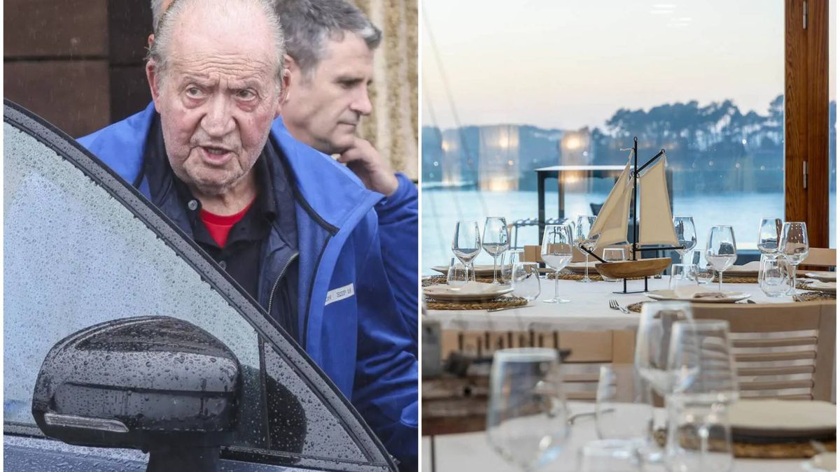  El restaurante de Galicia con menú del día por 22 euros que ha elegido el rey Juan Carlos para comer en familia