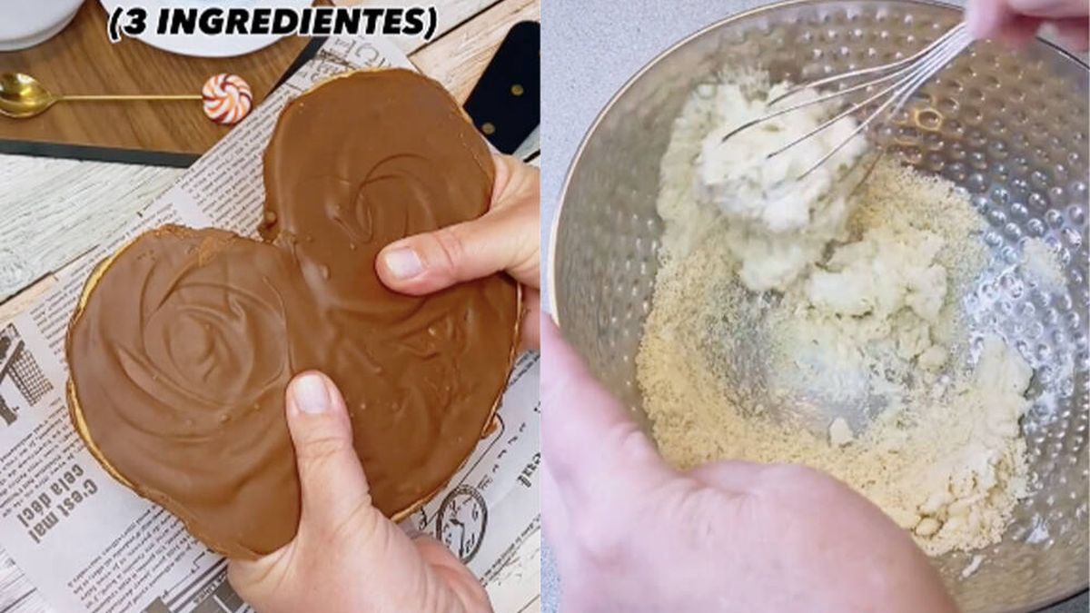 La receta viral para hacer una palmera de chocolate saludable y "calmar la fiera que llevas dentro"