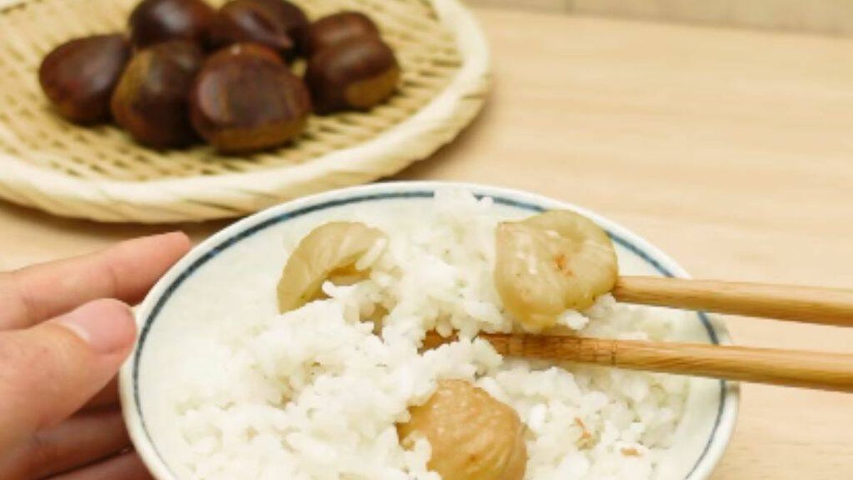 Aprovecha las castañas de temporada para hacer un plato japonés muy nutritivo y sencillo