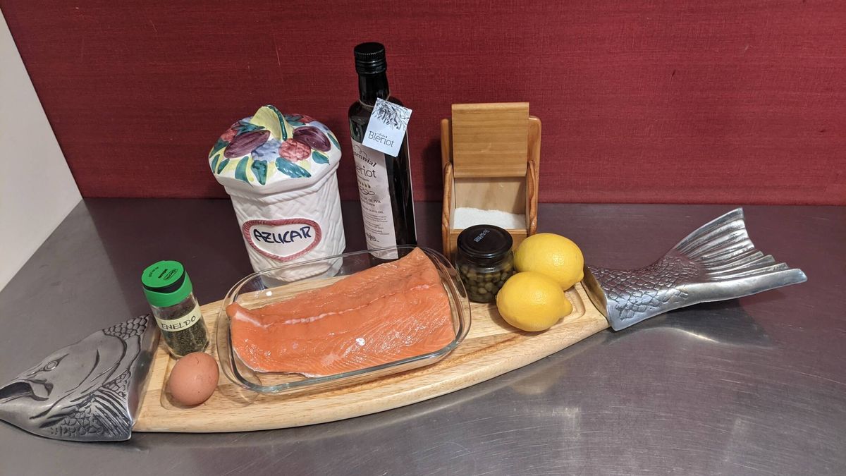 Salmón marinado para 'desengrasar' las navidades