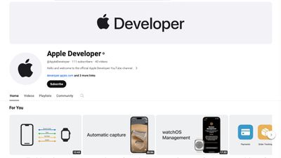 apple developer youtube