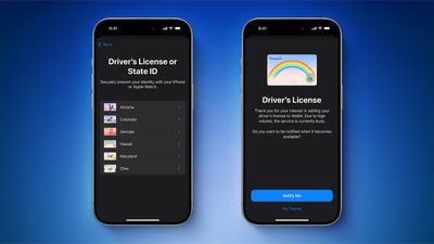 iPhone Drivers Licenses in Seventh U