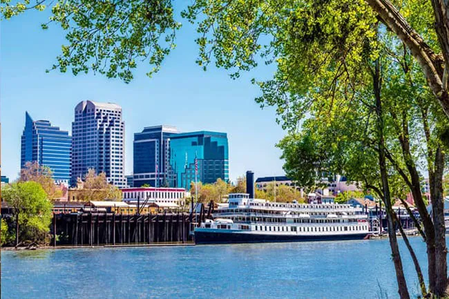 The Sacramento Valley is shaped like a bowl. In summer, pollutants like exhaust from cars get trapped closer to the ground.