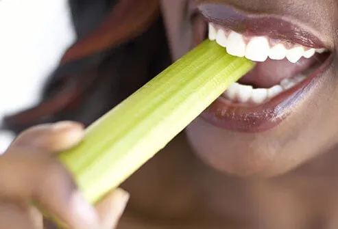 When you quit smoking, beat cravings by eating healthy foods like celery.