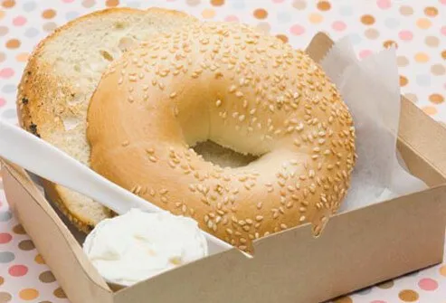 Well, bagels are better at increasing sugar levels in the blood than bread because bagels are packed with carbohydrates and calories. 