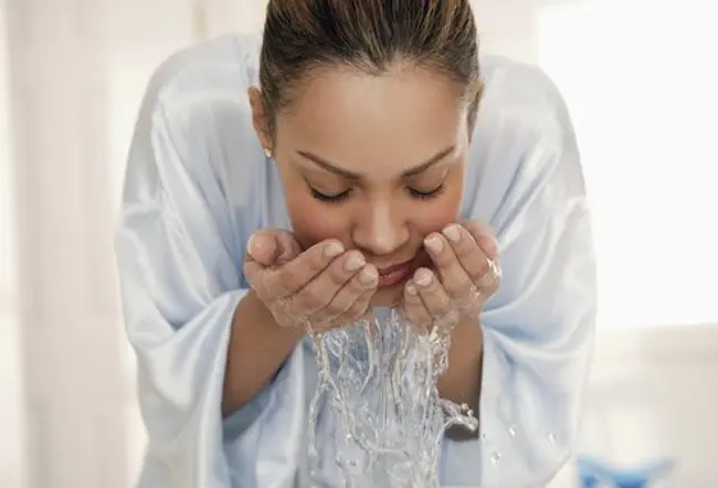 Wash your skin frequently to ward off acne.