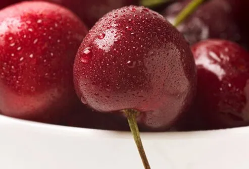 Cherries can help ease sore, tense muscles.