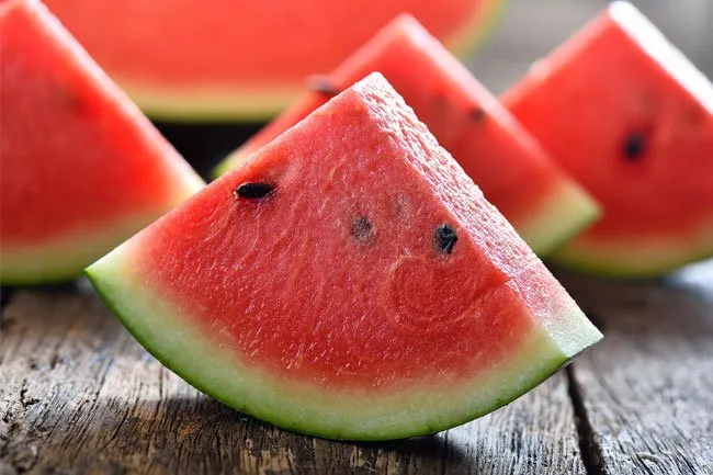 Citrulline in watermelon rinds can help lower nitrogen levels in your blood. 