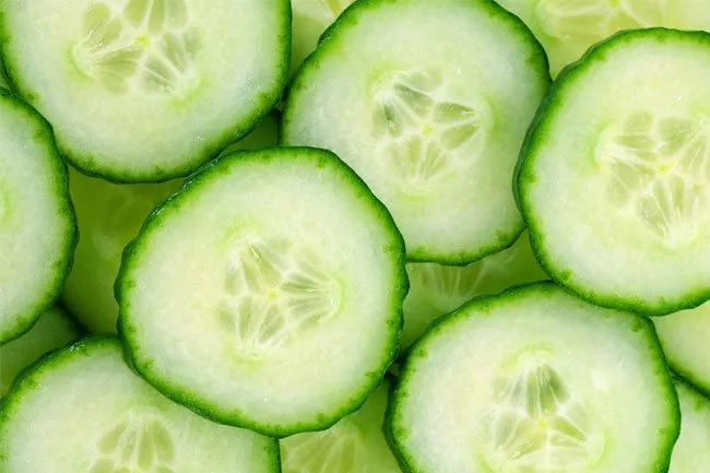 Cucumber skins are rich in potassium, antioxidants, and fiber. 