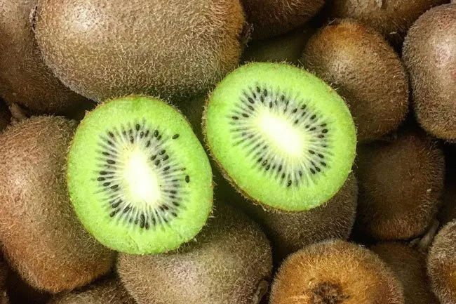 You'll find antioxidants, flavonoids, and vitamin C in kiwi skins. 