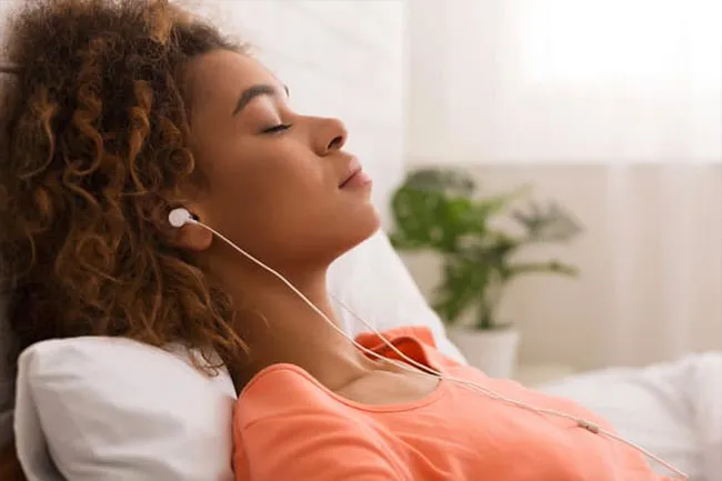 Relaxing music has a direct effect on your nervous system.