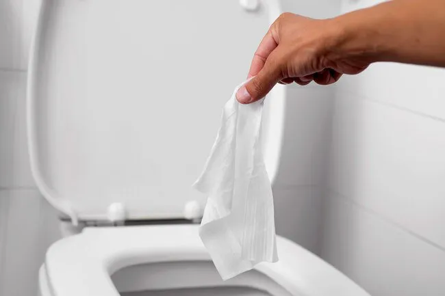 Never flush any cleaning or disinfectant wipe. Leave that for toilet paper.