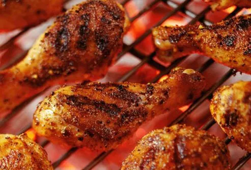 Photo of grilled chicken.