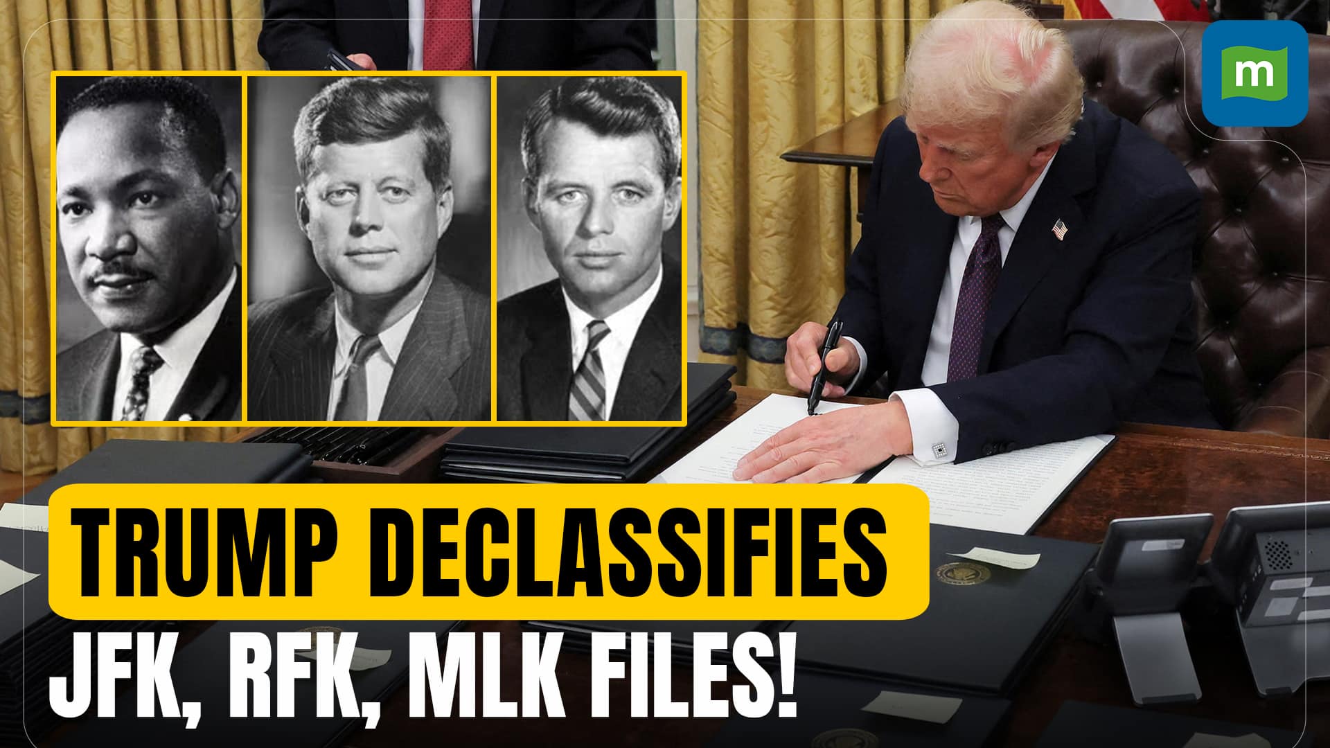 Trump orders declassification of files on assassinations of JFK, MLK and RFK | N18G