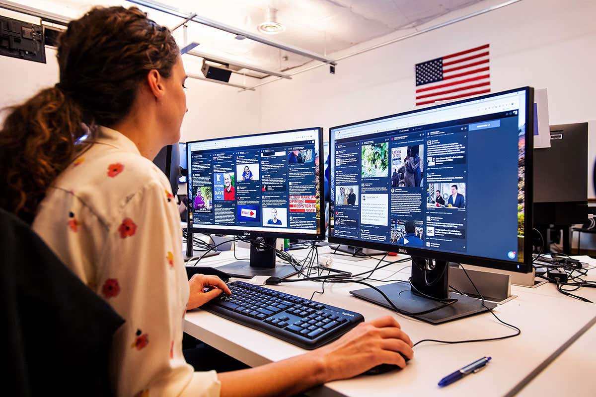 Facebook's war room during Brazil's elections last year