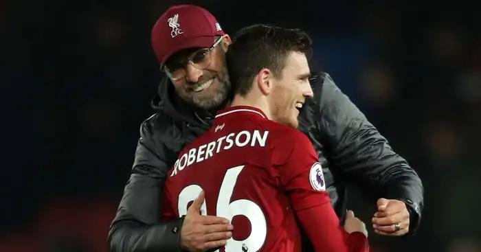 What is Jurgen Klopp like on the drink? Robertson explains…