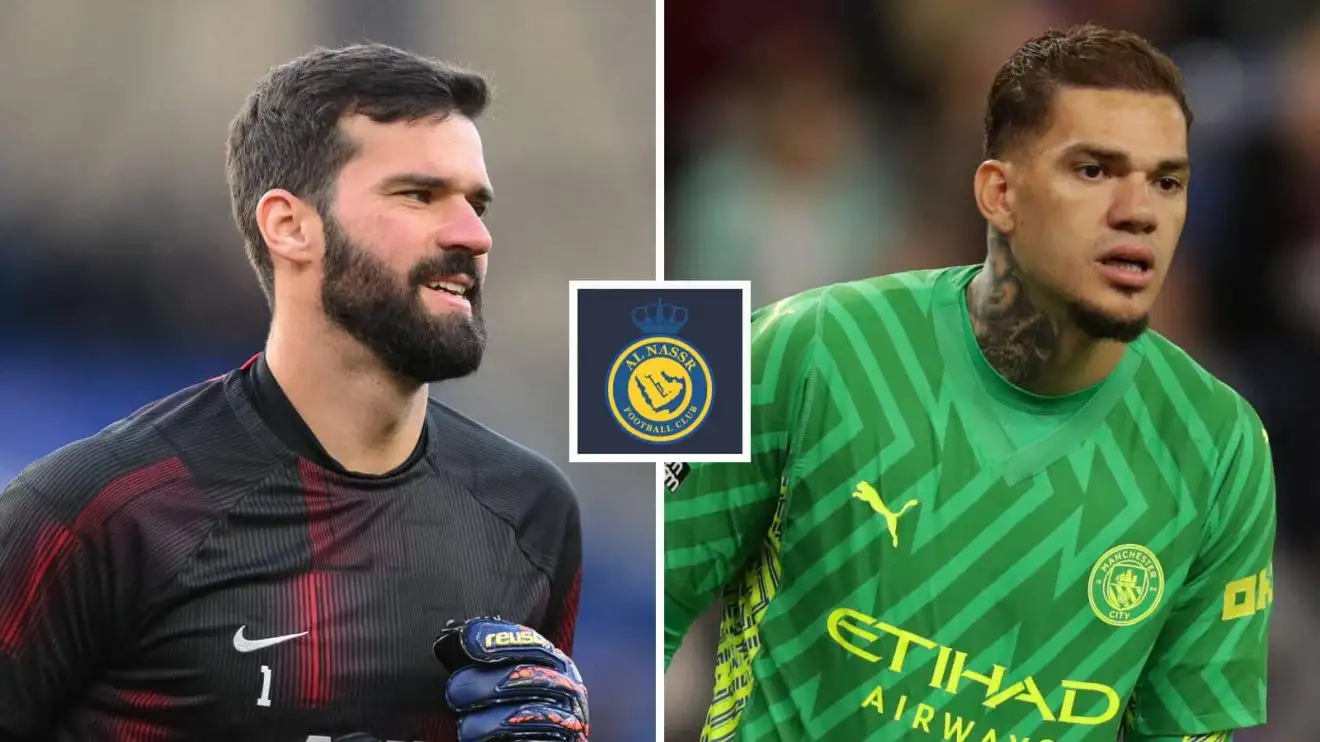 The Saudi Public Investment fund are in talks to sign Alisson (Liverpool) and Ederson (Man City)