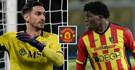 Man Utd see Serie A transfer links deflated by rivals as Amorim links to Napoli goalkeeper clarified