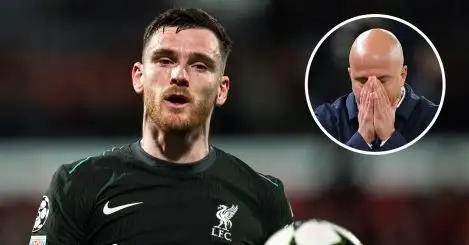 Liverpool star told he’s been ‘between poor and c**p’ for ‘years’ by pundit as Reds eye replacement targets