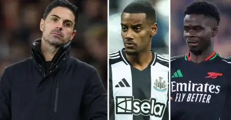 Arsenal sent ominous warning over incredible Alexander Isak signing as Arteta delivers worrying Saka news